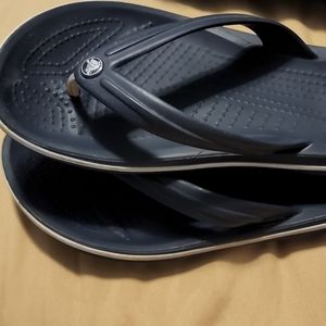 Croc flip flops